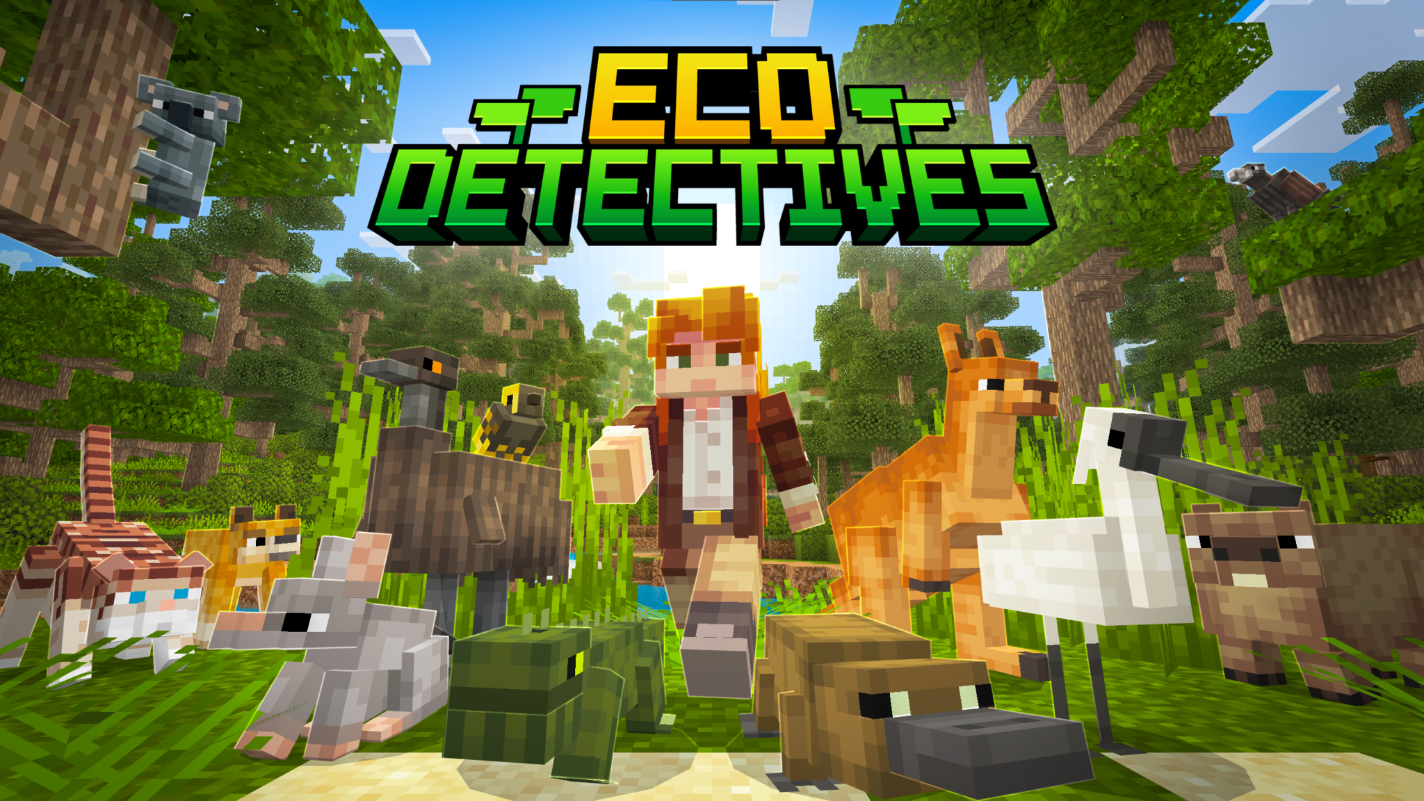 Minecraft game Eco Detectives was launched by zoos across Australia and New Zealand